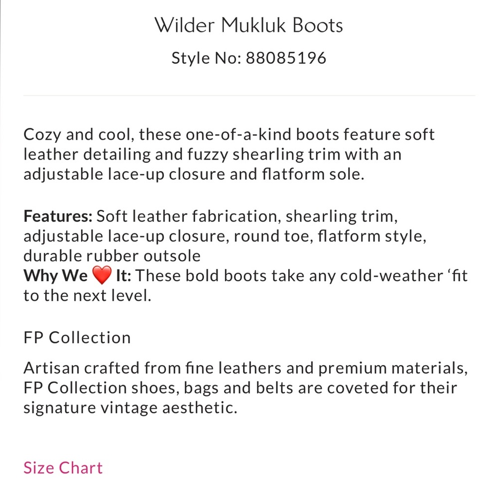 Free People x Wilder Mukluk Boots - Picture 7 of 13